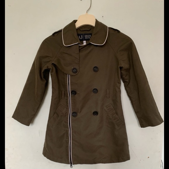 Girls Armani trench coat - Picture 1 of 7